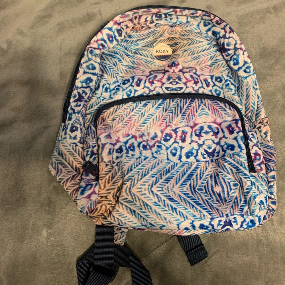 Roxy Always Core Blue Multi Mini Backpack - image 2